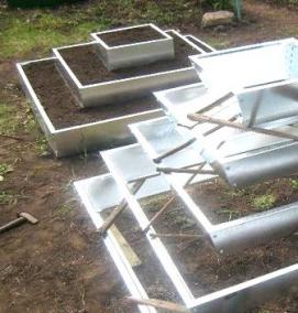 Грядка пирамида - вариант 4