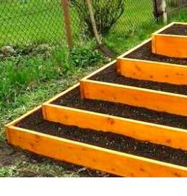 Грядка пирамида - вариант 3