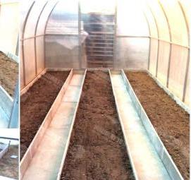 Грядки из цсп - тип 3