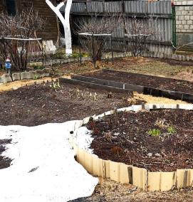 Грядки из шифера - тип 3