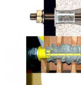 химический клеевой анкер - вариант 4