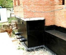 холодная гидроизоляция фундамента - тип 3