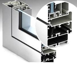 холодное фасадное остекление - вариант 1