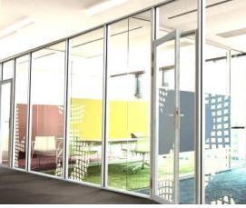 холодные алюминиевые окна - вариант 1