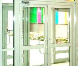 холодные алюминиевые окна - вариант 4