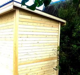 хозблок для дачи 2 на 4 - тип 4