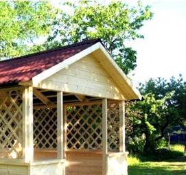 хозблок для дачи 2 на 4 - тип 2