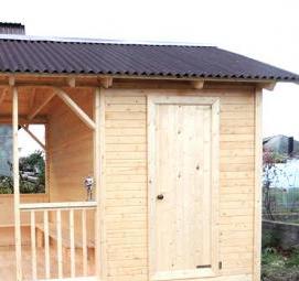 хозблок для дачи от производителя - модель 3