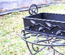 художественная ковка мангалы - модель 1