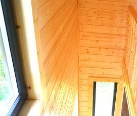 Имитация бруса 16х135 мм - модель 2