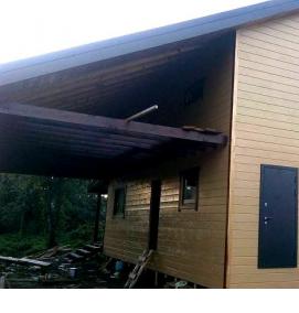 Имитация бруса для наружной отделки - вариант 2