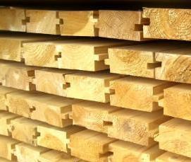 Имитация бруса ЕвроФинка - модель 4