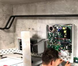 Инженерные и электромонтажные работы - вариант 3