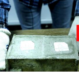 Испытание бетона на прочность - вариант 3