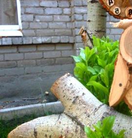 Изделия из дерева для огорода - тип 3