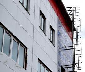 Изготовление эвакуационной лестницы - модель 3