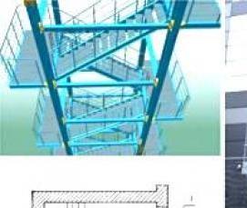 Изготовление эвакуационной лестницы - модель 2