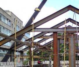 Изготовление металлоконструкций из алюминия - модель 1