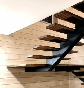 Изготовление межэтажных лестниц - модель 4