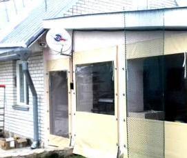 Изготовление мягких окон - модель 1