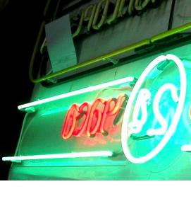 Изготовление неоновых вывесок - модель 4