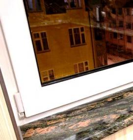 Изготовление пластиковых подоконников - вариант 1