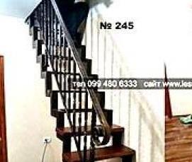 Изготовление сварной лестницы - модель 4