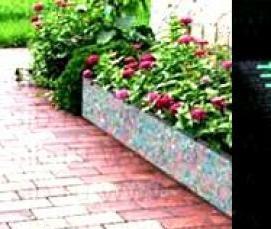 Изготовление светящейся тротуарной плитки - модель 2