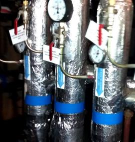 Изоляционные работы трубопроводов - модель 2