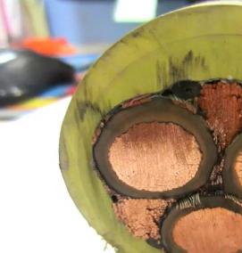 Кабель медный в резиновой оболочке - модель 1