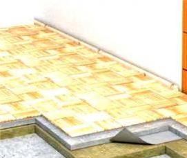 Каменная вата для перекрытий - тип 3