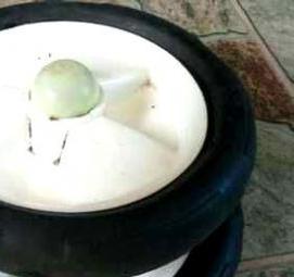 Камера 3 50 8 для садовой тележки - модель 2