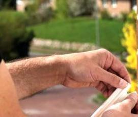 Камерный уплотнитель для пластиковых окон - модель 4