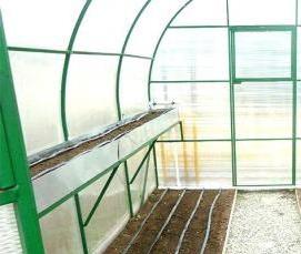 Капельная теплица - вариант 2