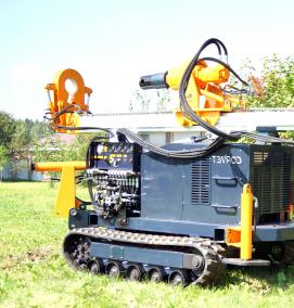 Карьерная буровая установка - модель 1