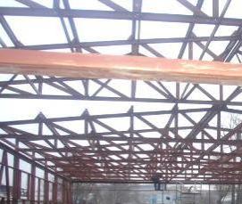 Каркас здания из металлоконструкций - модель 4