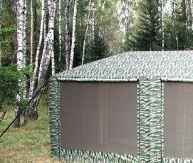 Каркасная зимняя теплица - вариант 1