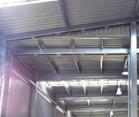 Каркасные ангары из металлоконструкций - тип 4