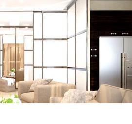 Каркасные межкомнатные перегородки - тип 2