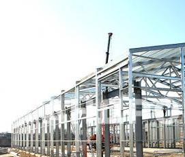 Каркасные здания из металлоконструкций - вариант 3