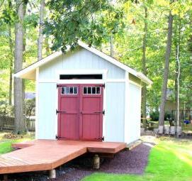 Каркасный сарай 3х4 - вариант 1