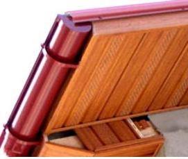 Карнизная гибкая черепица - модель 3