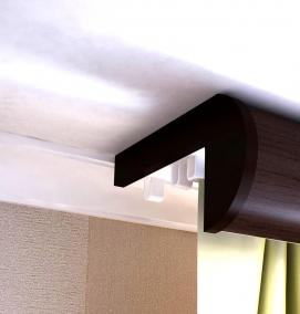 Карнизы для занавесок потолочные - модель 3