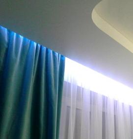 Карнизы подвесные потолочные - вариант 1