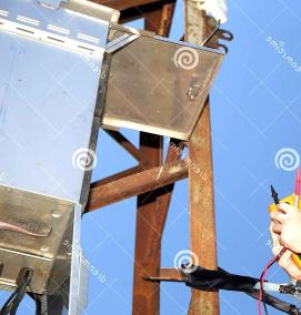 Каска электромонтера - вариант 3