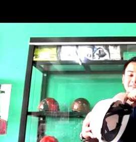 Каска с полями - вариант 1