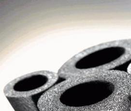 Каучуковый утеплитель для труб - модель 4