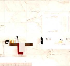 Керамическая плитка черная под мрамор - модель 2