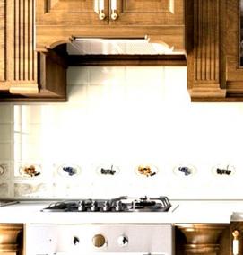 Керамическая плитка для кухни - вариант 4