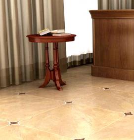 Керамическая плитка половая - модель 1